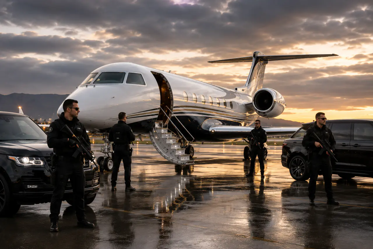 Rotorcraft positioned for rapid security aviation support